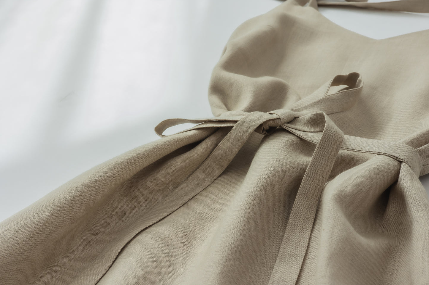 Tie-strap midi dress