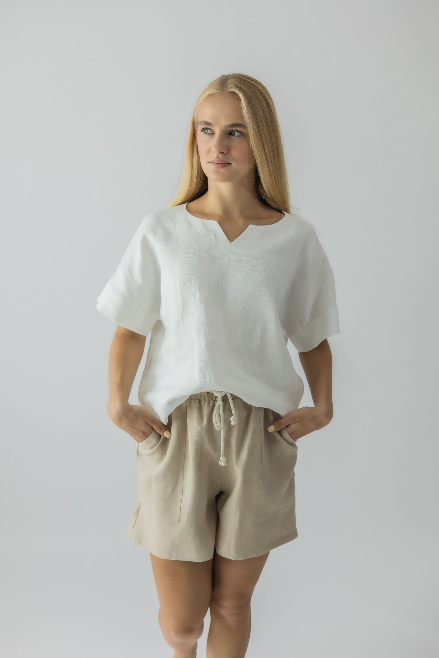 Pull-on shorts
